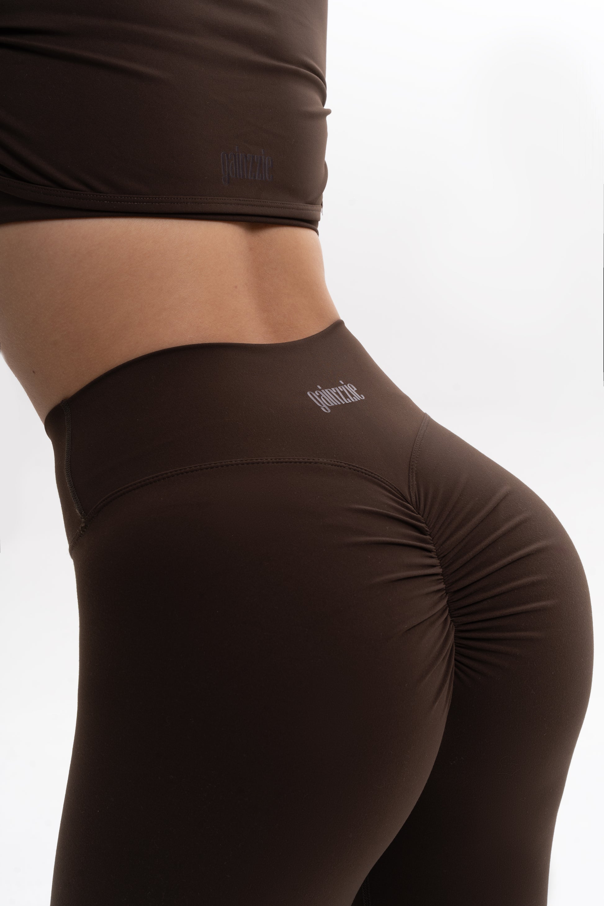 Sienna - High-rise Scrunch Shaping Leggings